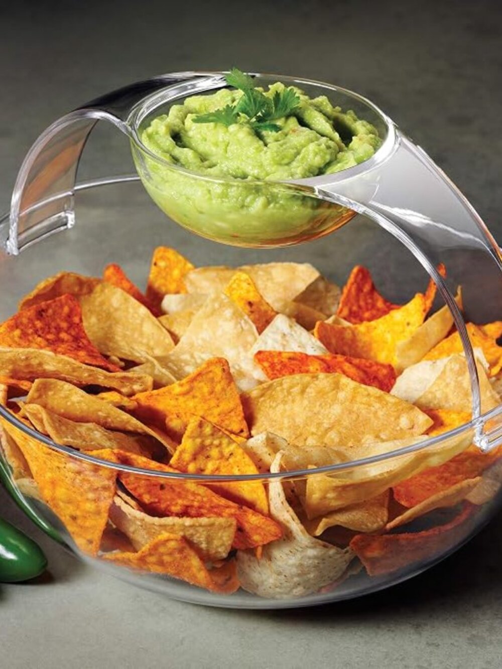 Vita Goods Acrylic Chip and Dip Bowls Set, Snack Bowl  SHIPS FREE